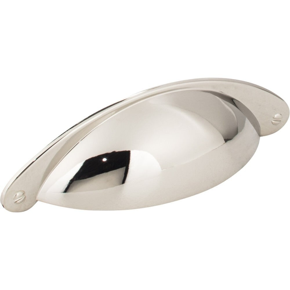 Jeffrey Alexander 8233NI Lyon cabinet drawer pull in satin stainless, additional view