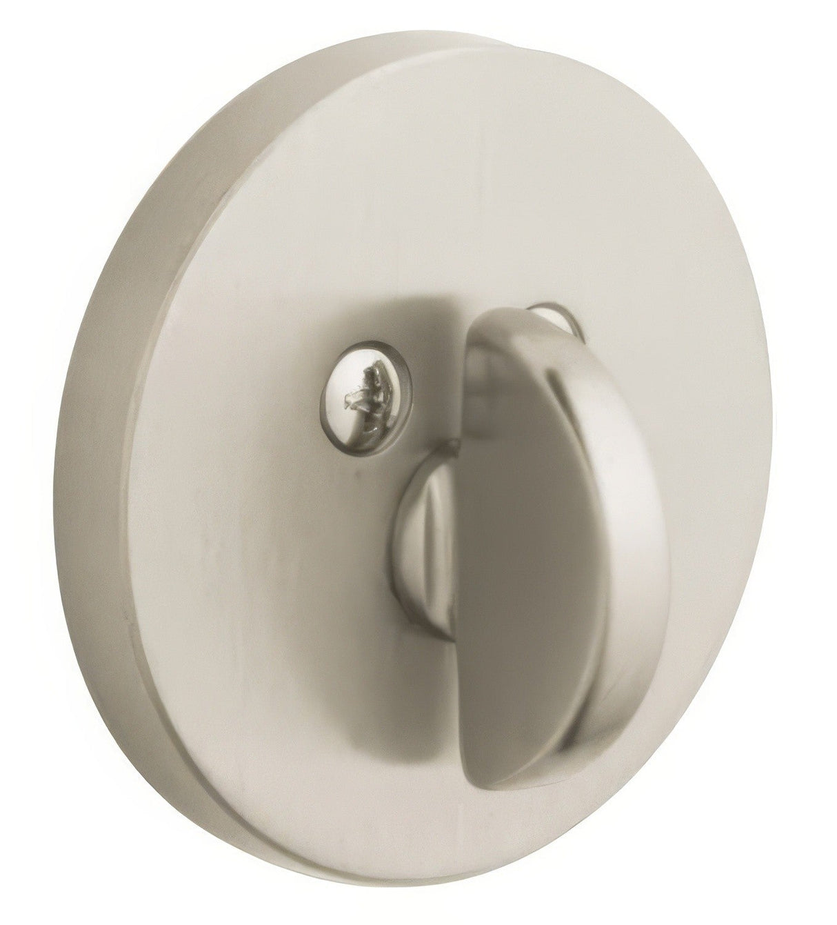 Baldwin 8241056PAT lifetime satin nickel one sided deadbolt