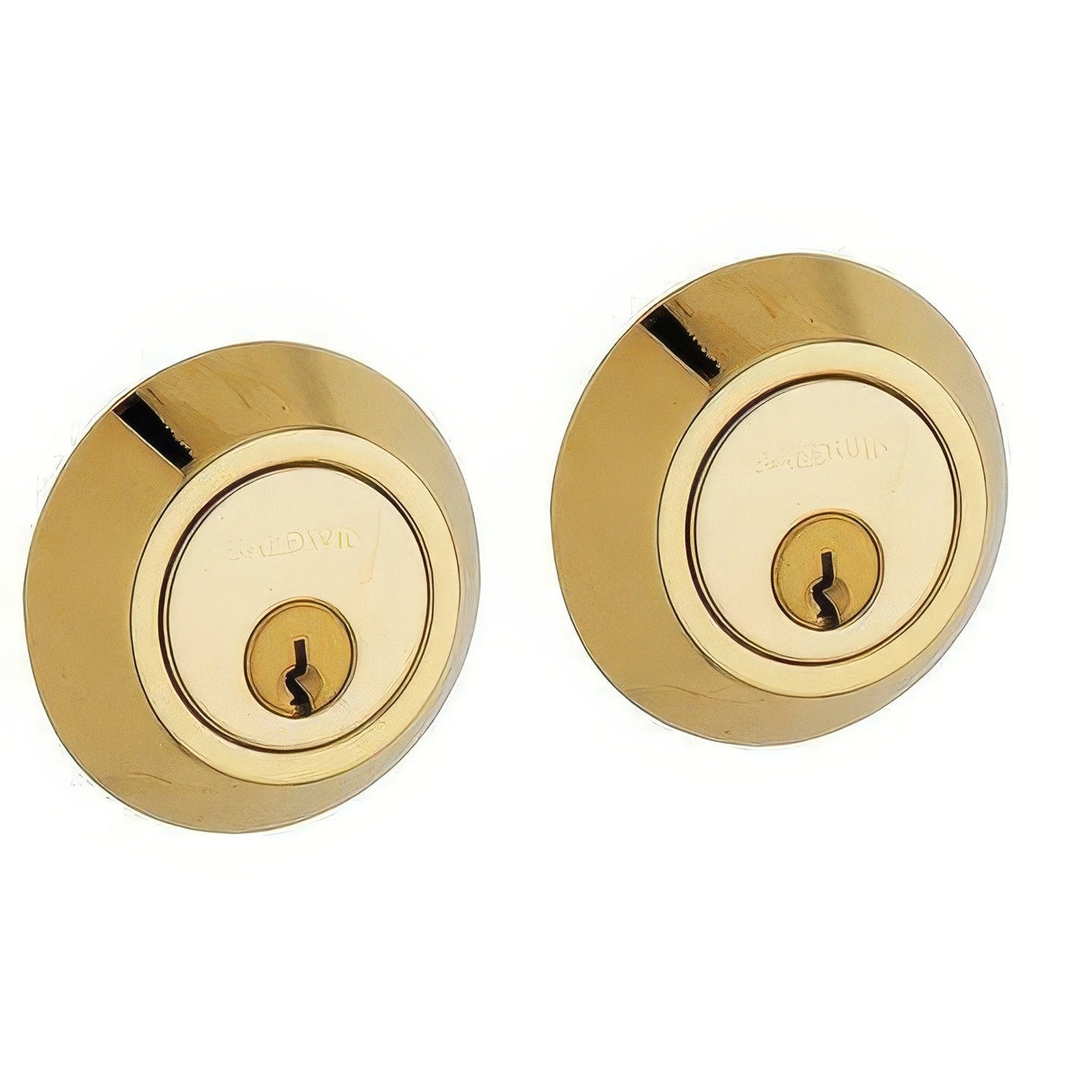 Baldwin 8242003 lifetime polished brass double cylinder deadbolt