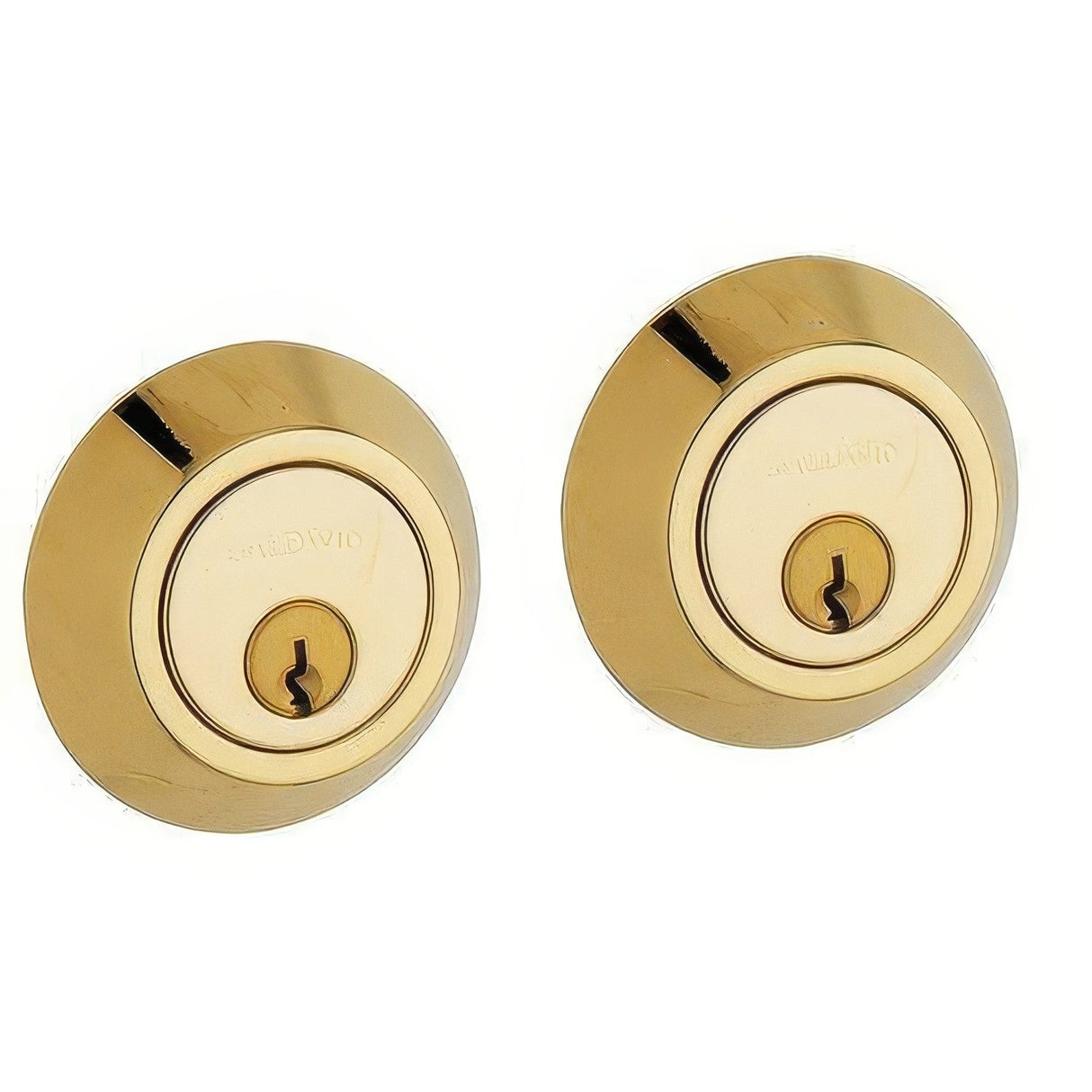 Baldwin 8242031 unlacquered brass double cylinder deadbolt