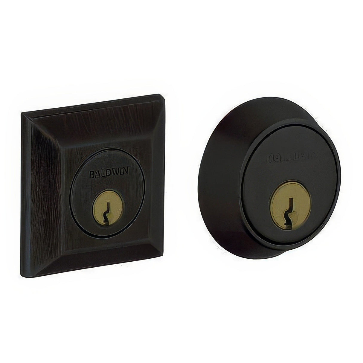 Baldwin 8255190 satin black double cylinder deadbolt