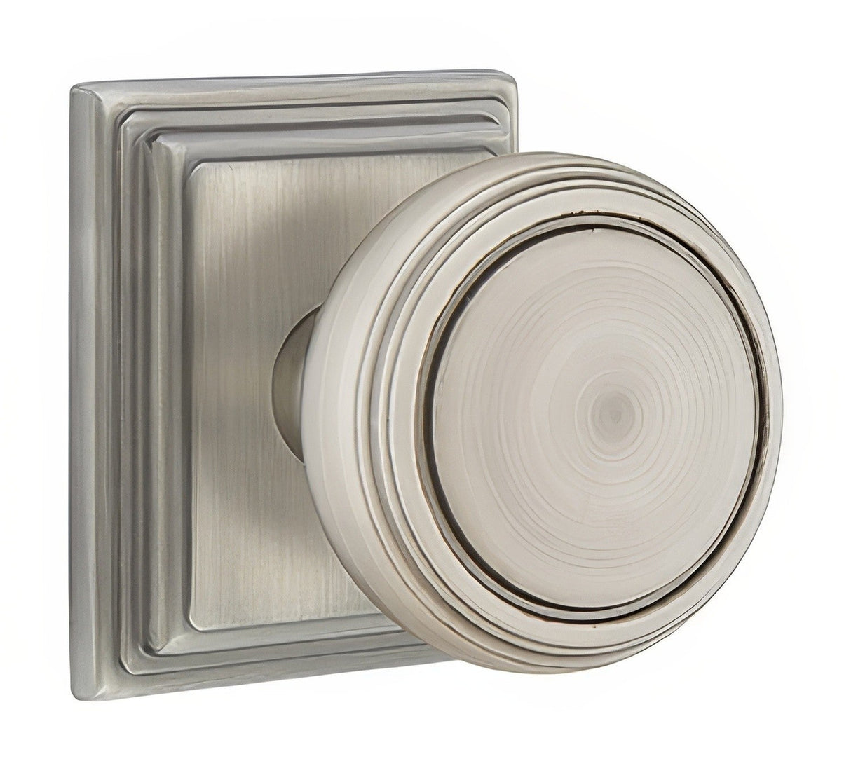 Emtek 8261NWUS15A pewter privacy door knob