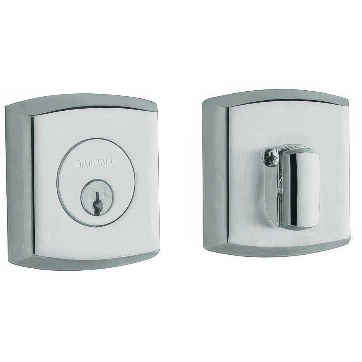 Baldwin 8285260 polished chrome single cylinder deadbolt