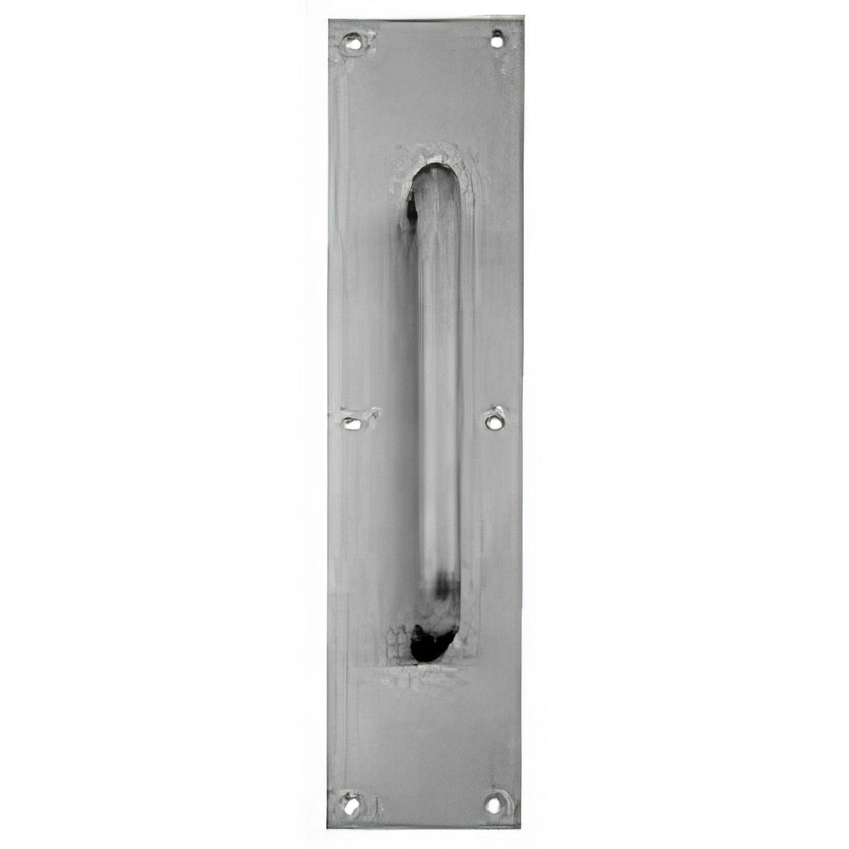 Ives 8302815315 pull plate in satin stainless, additional view