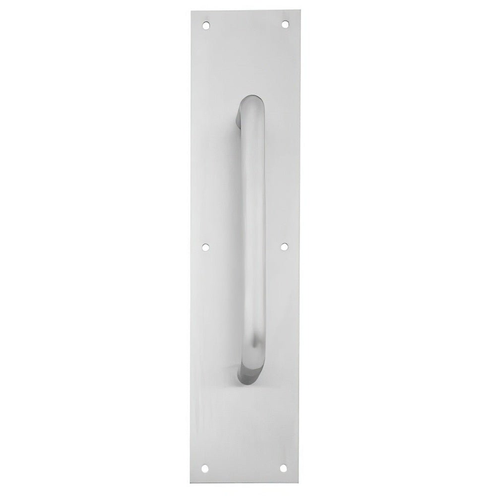 Ives 8302826D416 satin chrome pull plate