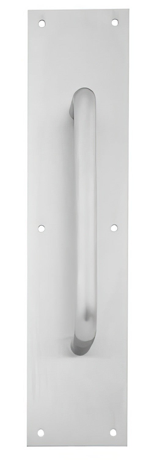 Ives 8302826D416 pull plate in satin stainless, additional view