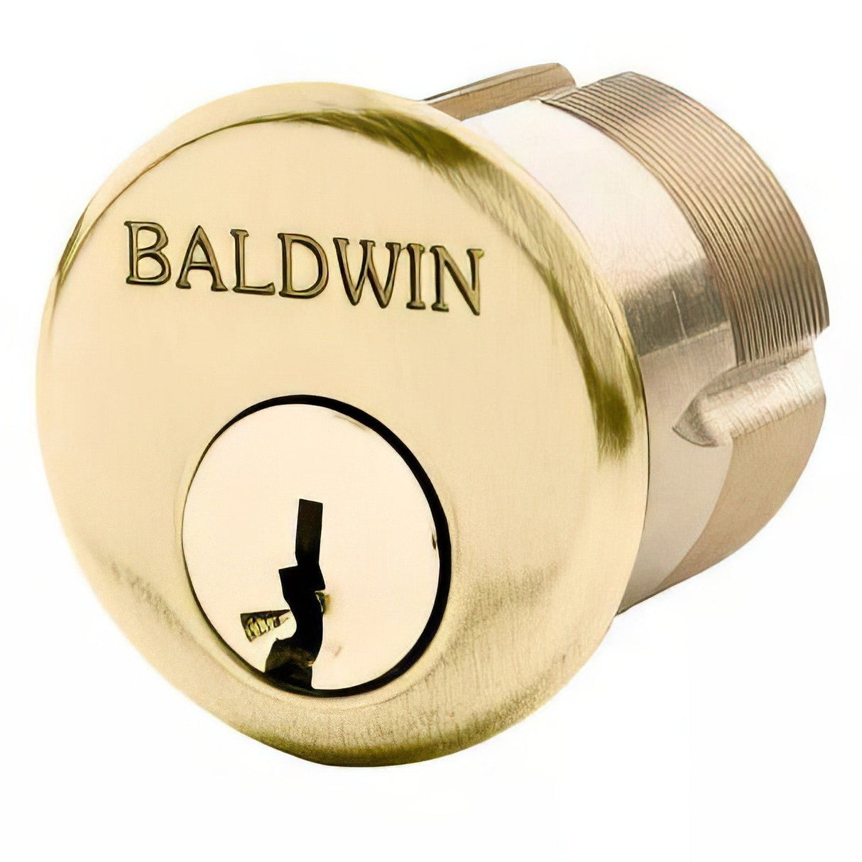 Baldwin 8323044 satin brass mortise cylinder