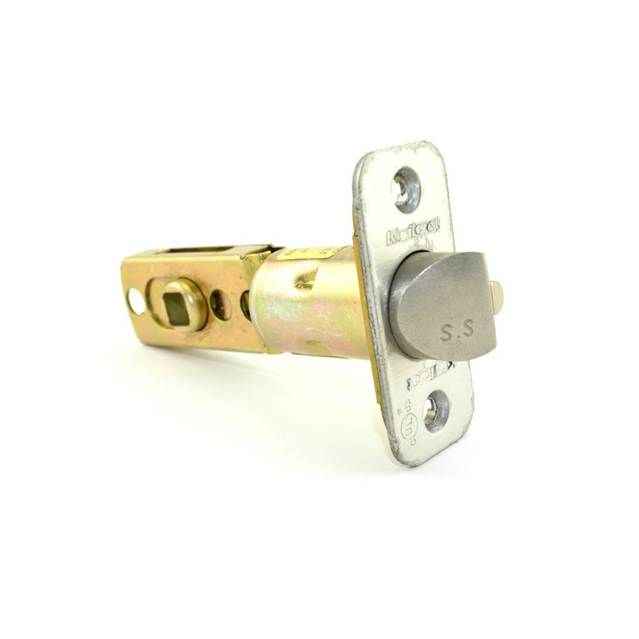 Kwikset 83518-004 Adjustable Radius Corner Deadlatch for US26 Bright Chrome and US26D Satin Chrome in Bright Chrome and Satin Chrome