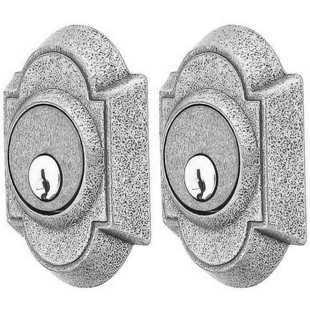Emtek 8361FBS flat black double cylinder deadbolt