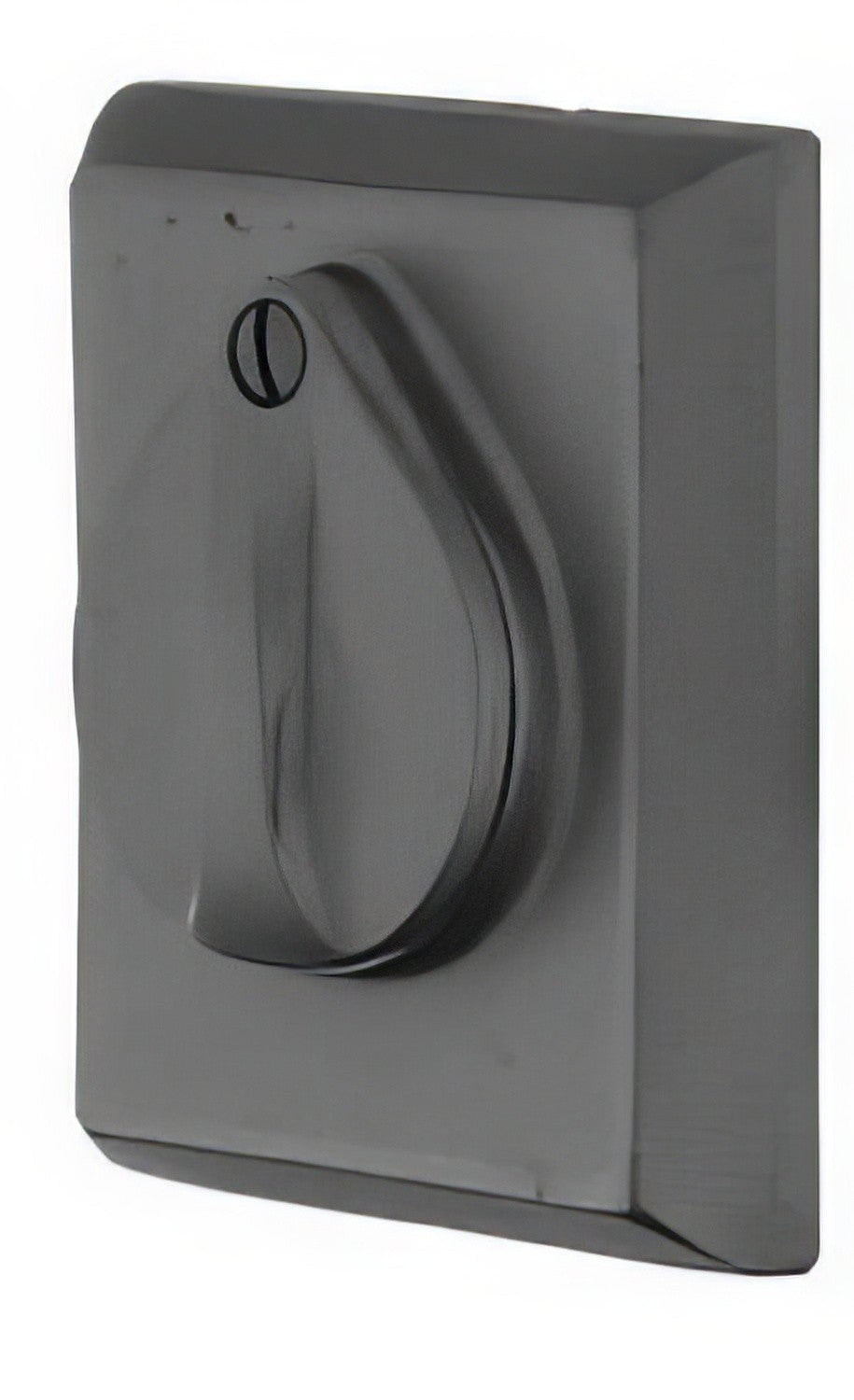 Emtek 8365FB flat black double cylinder deadbolt