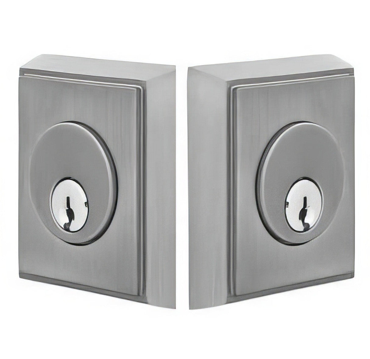 Emtek 8368US15 satin nickel double cylinder deadbolt