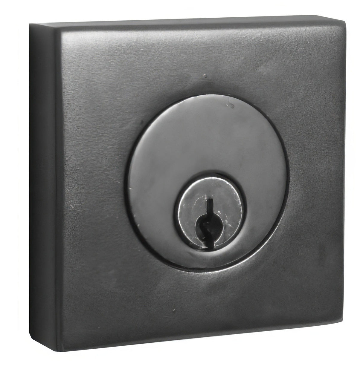 Emtek 8369US19 flat black double cylinder deadbolt