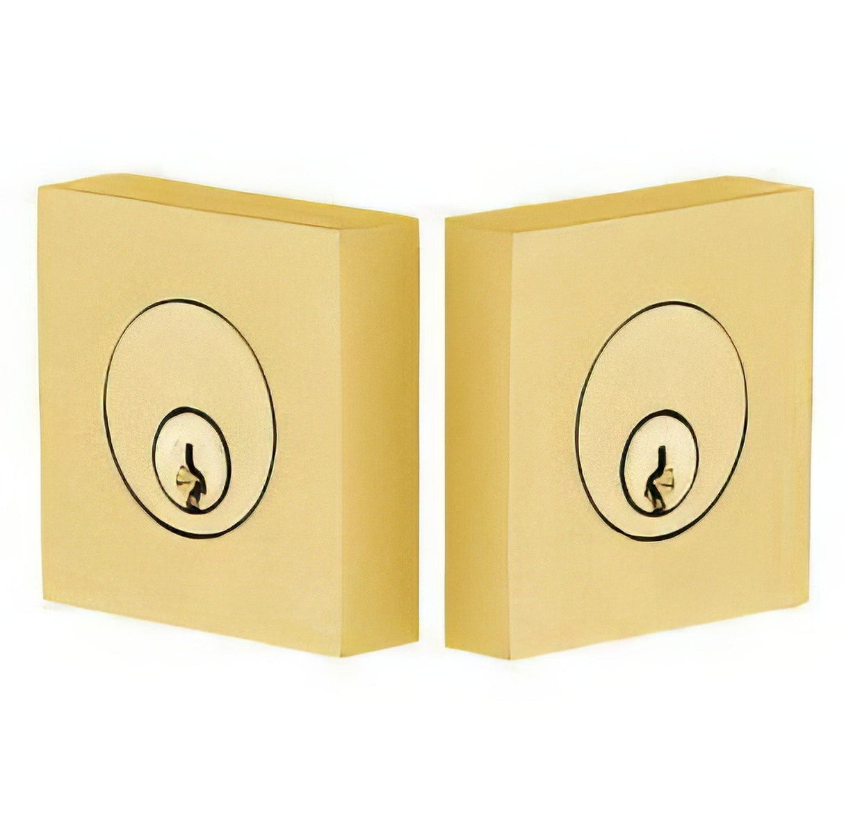 Emtek 8369US4 satin brass double cylinder deadbolt