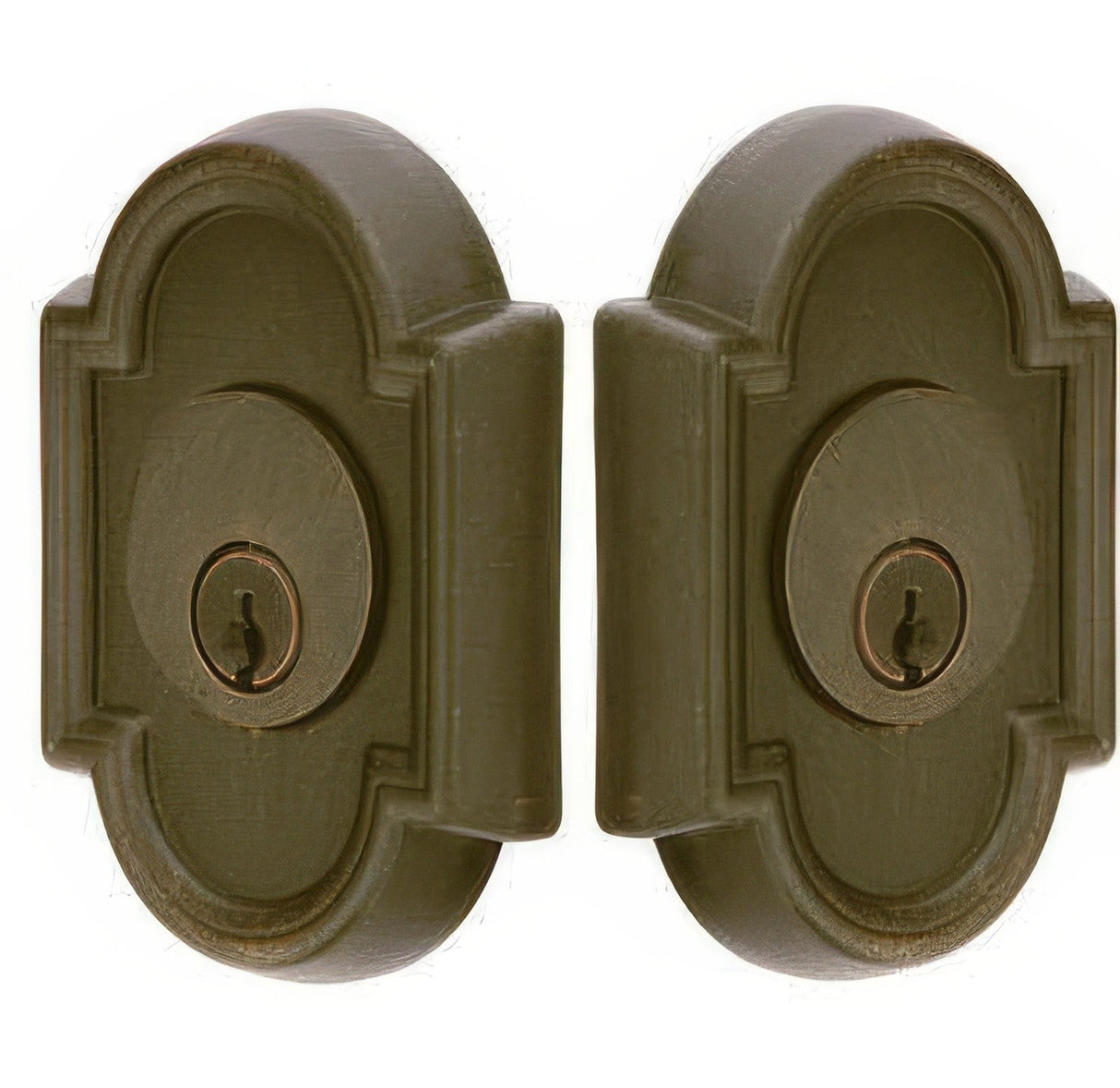 Emtek 8372MB medium bronze double cylinder deadbolt