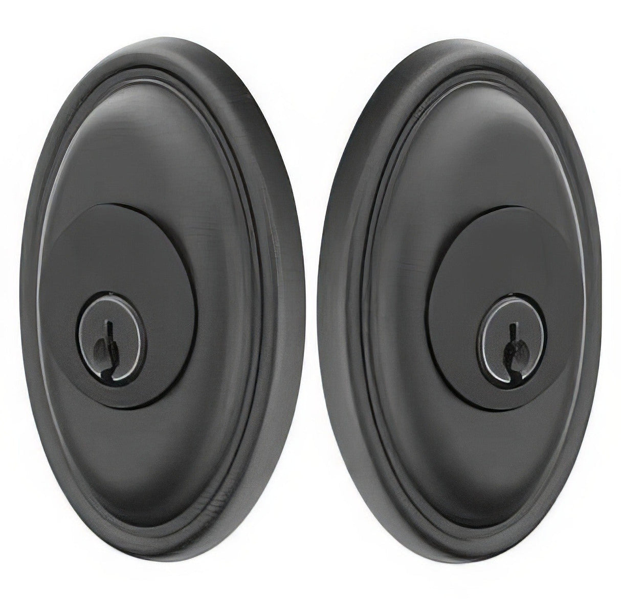 Emtek 8373FB flat black double cylinder deadbolt