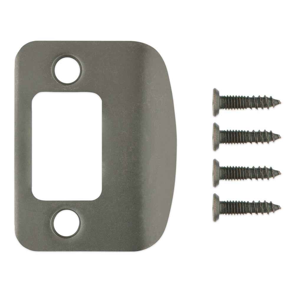 Kwikset 83796-02 Radius Corner Full Lip Strike in Gunmetal