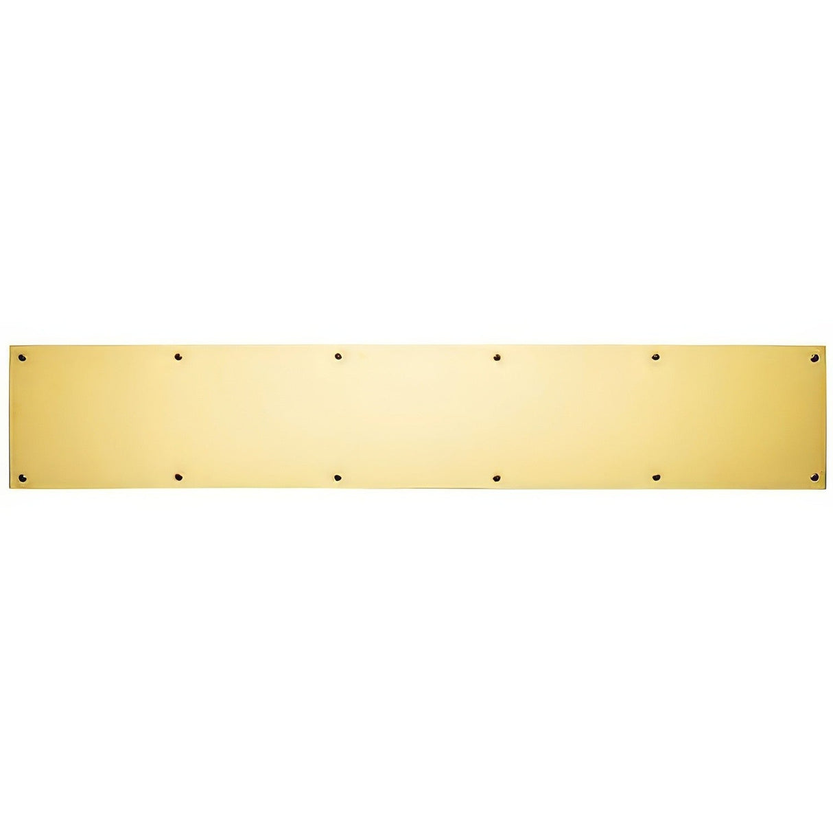 Ives 84003834 polished brass kick plate