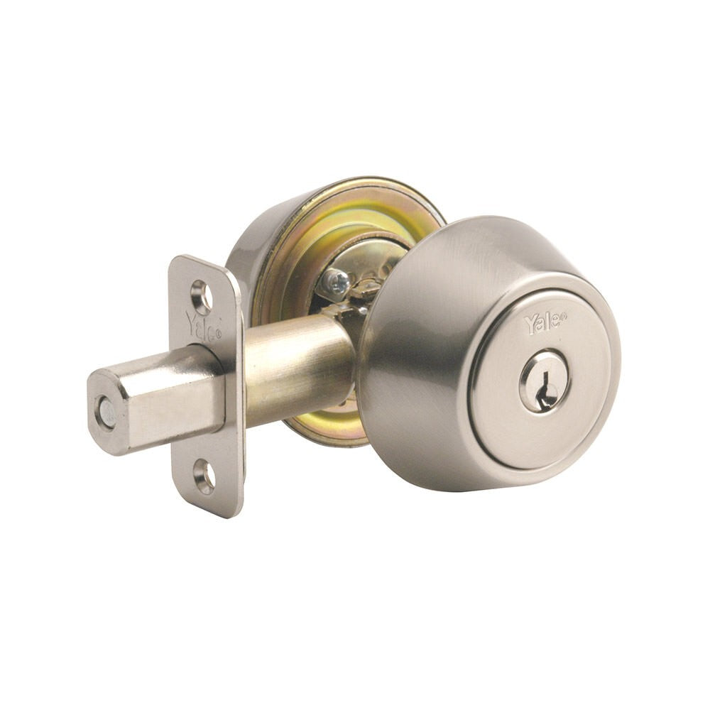 Yale 84015 840 New Traditions Double Cylinder Deadbolt Satin Nickel