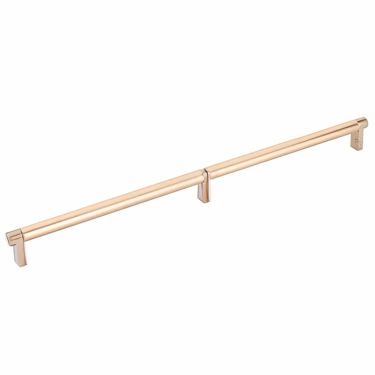 Emtek 84059.RECSCU.SMSCU satin copper smooth cabinet bar