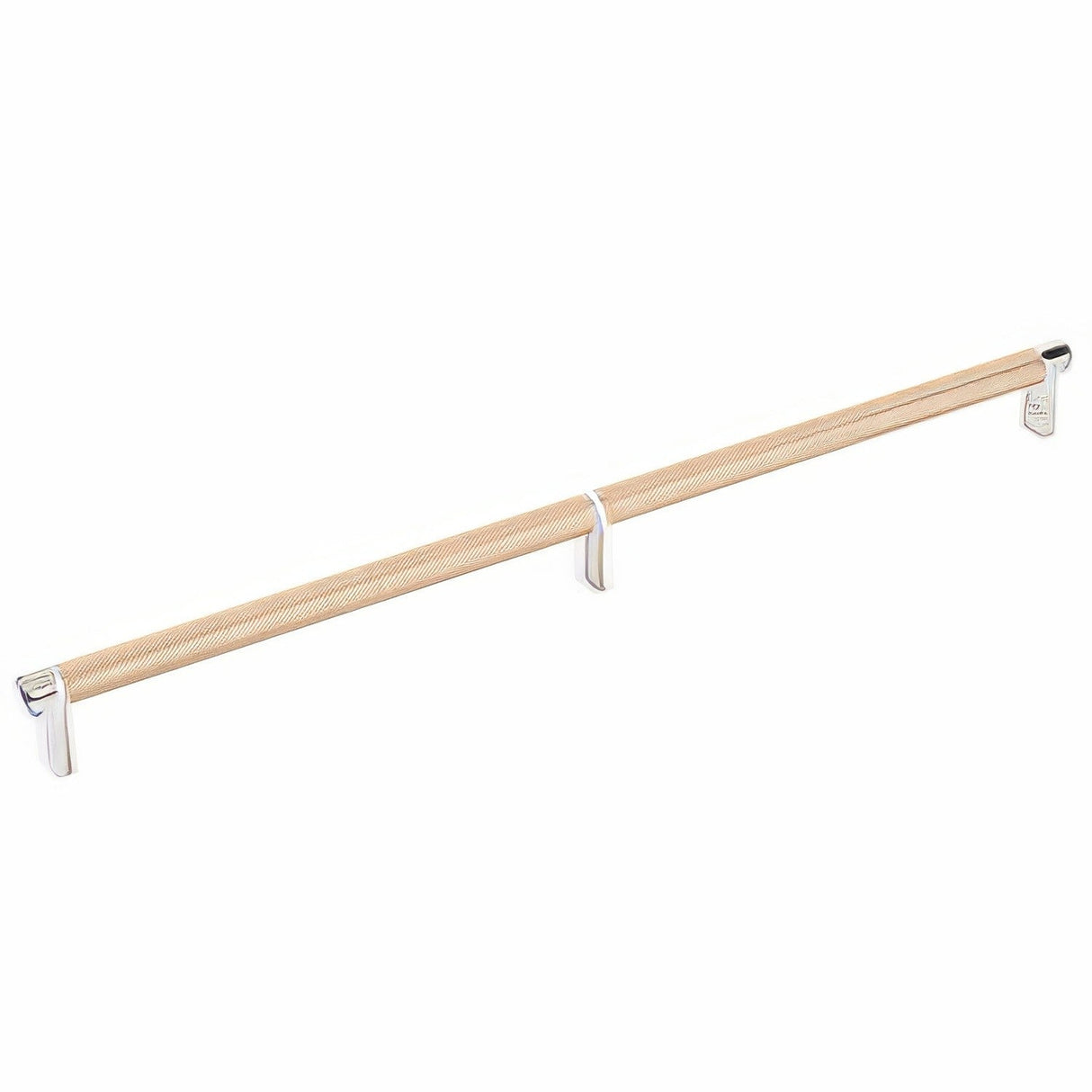 Emtek 84059.RECUS14.KNSCU satin copper knurled cabinet bar