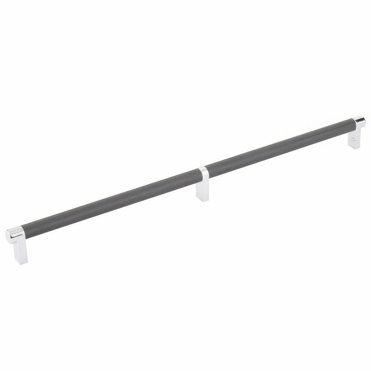 Emtek 84059.RECUS26.KNUS10B oil rubbed bronze knurled cabinet bar