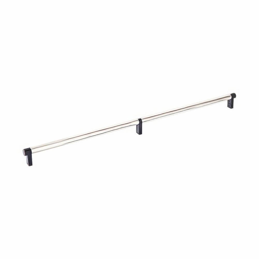 Emtek 84060.RECUS10B.SMUS15 satin nickel smooth cabinet bar