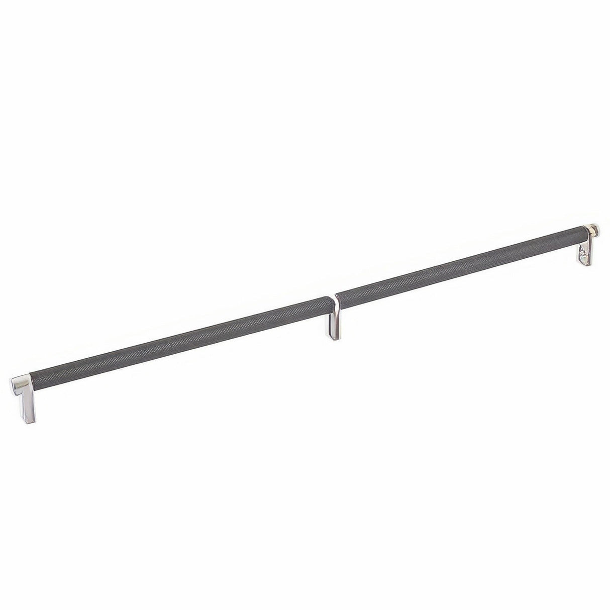 Emtek 84060.RECUS15.KNUS10B oil rubbed bronze knurled cabinet bar