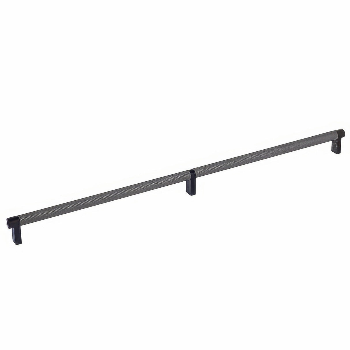 Emtek 84060.RECUS19.KNUS10B oil rubbed bronze knurled cabinet bar