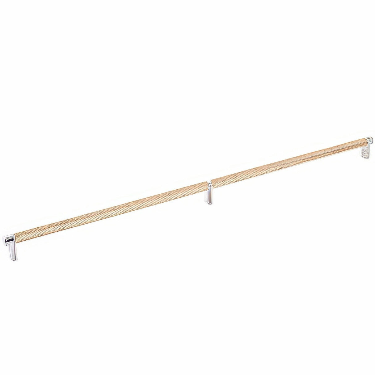 Emtek 84061.RECUS14.KNSCU satin copper knurled cabinet bar