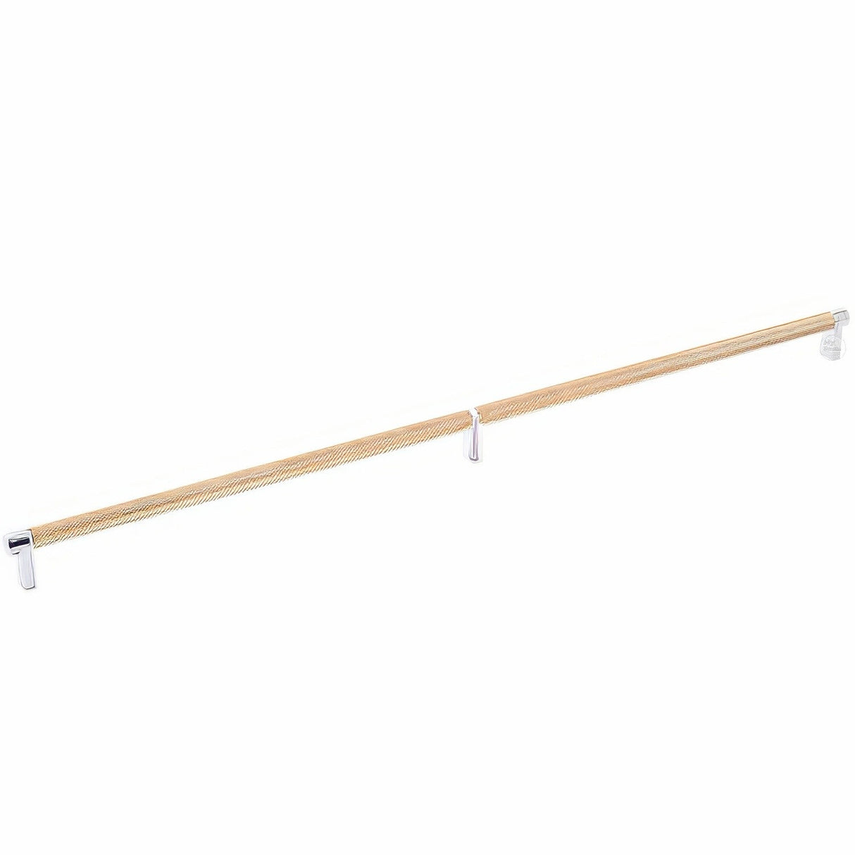 Emtek 84061.RECUS26.KNSCU satin copper knurled cabinet bar