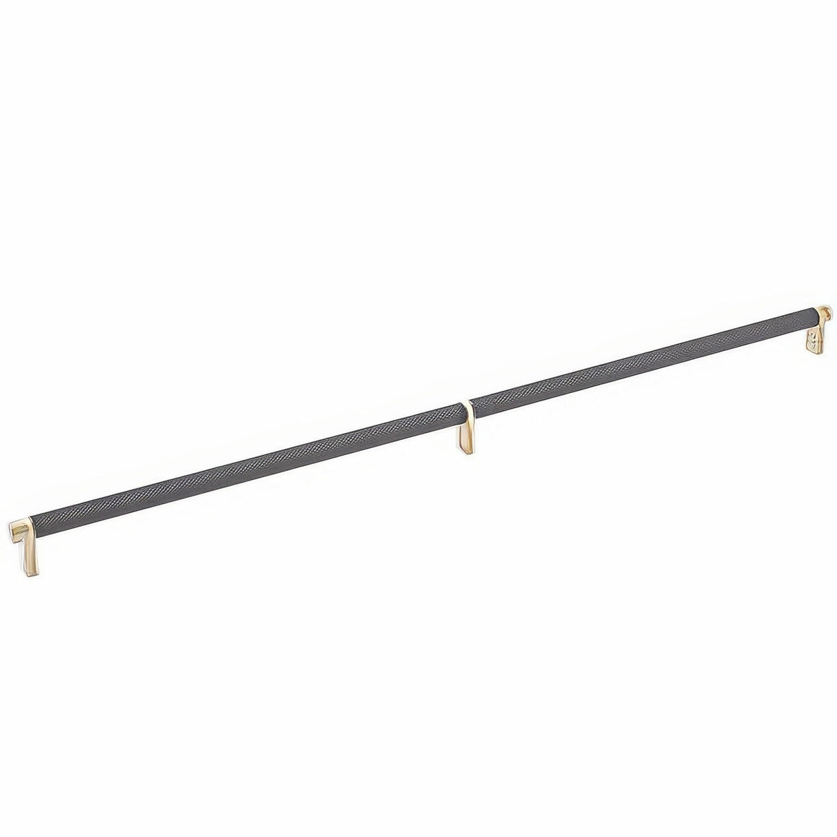 Emtek 84061.RECUS4.KNUS10B oil rubbed bronze knurled cabinet bar