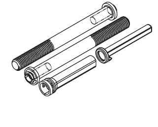 Kwikset Thick Door Screw Pack for Double Deadbolt