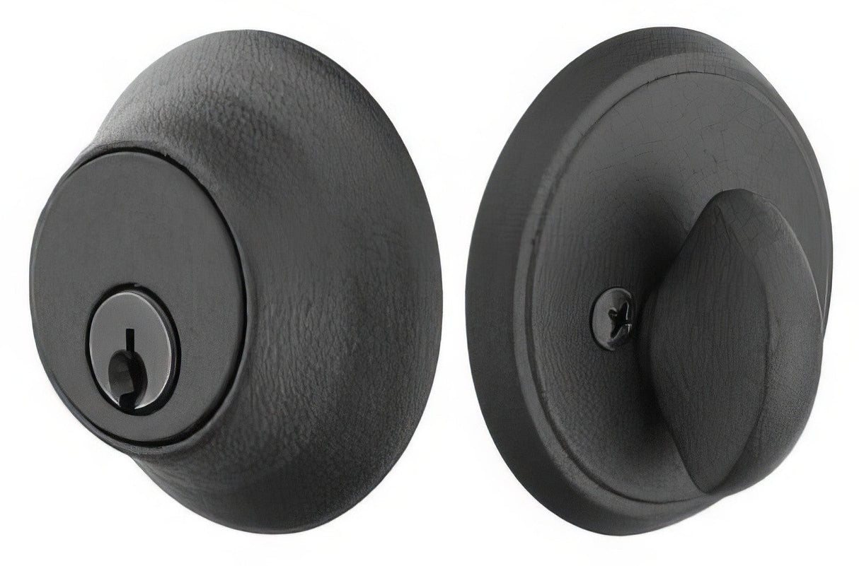 Emtek 8452SWS satin steel single cylinder deadbolt