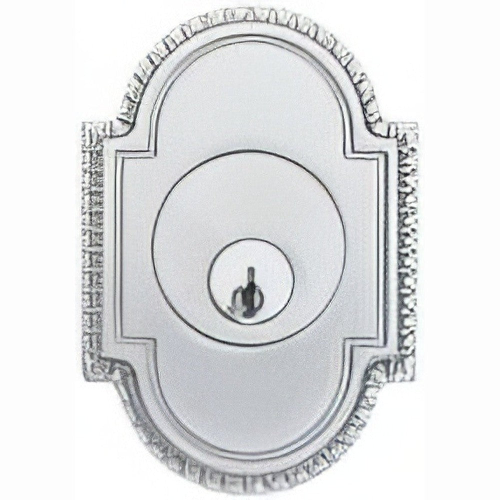 Emtek 8459US15 satin nickel single cylinder deadbolt