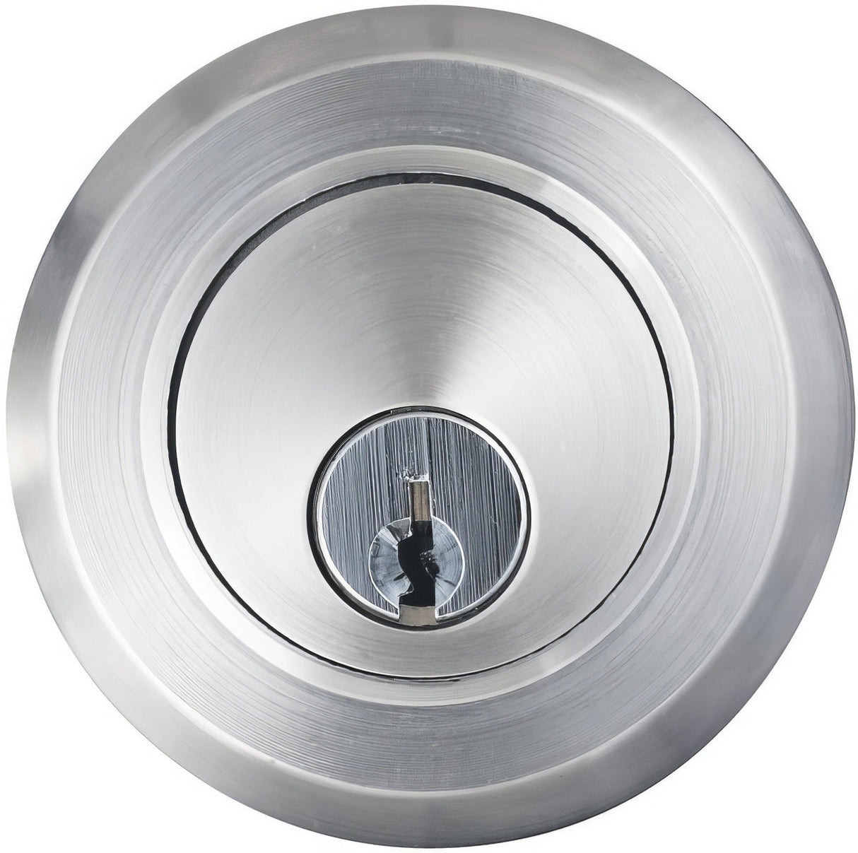 Emtek 8467US15 satin nickel single cylinder deadbolt