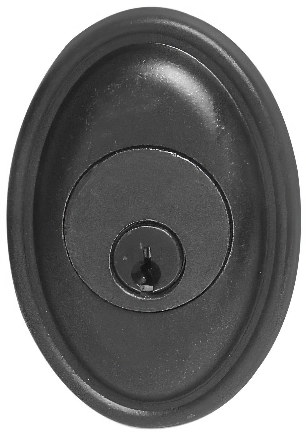 Emtek 8473FB flat black single cylinder deadbolt