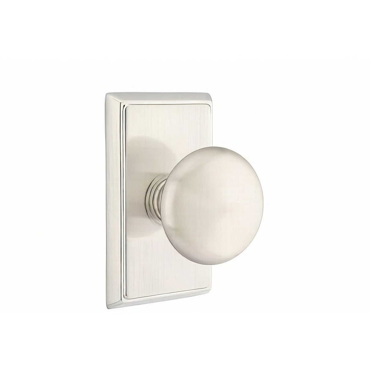 Emtek 8521PUS15 satin nickel dummy door knob
