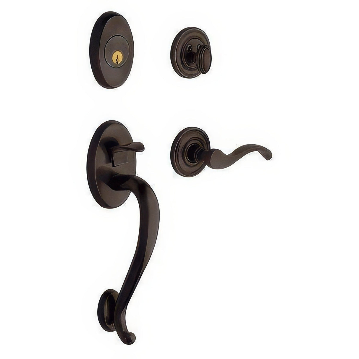 Baldwin 85315112LFD venetian bronze dummy set