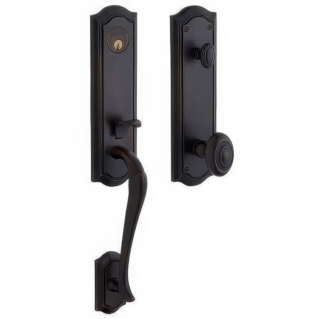 Baldwin 85337102FD oil rubbed bronze dummy set