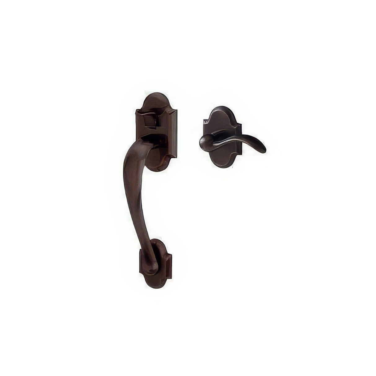 Baldwin 85353112ACLH venetian bronze electronic handleset