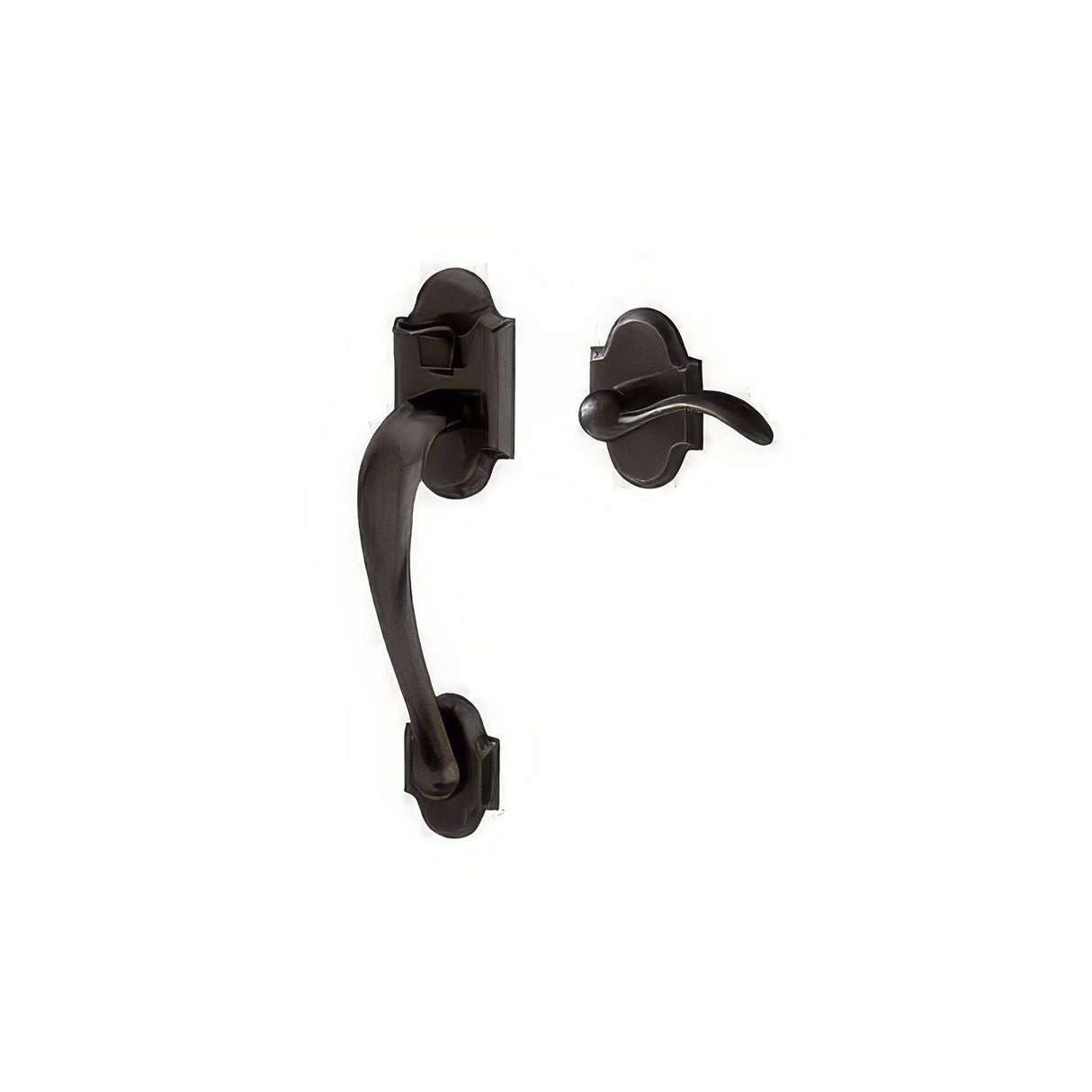 Baldwin 85353402ACLH Boulder, Images electronic handleset, additional view