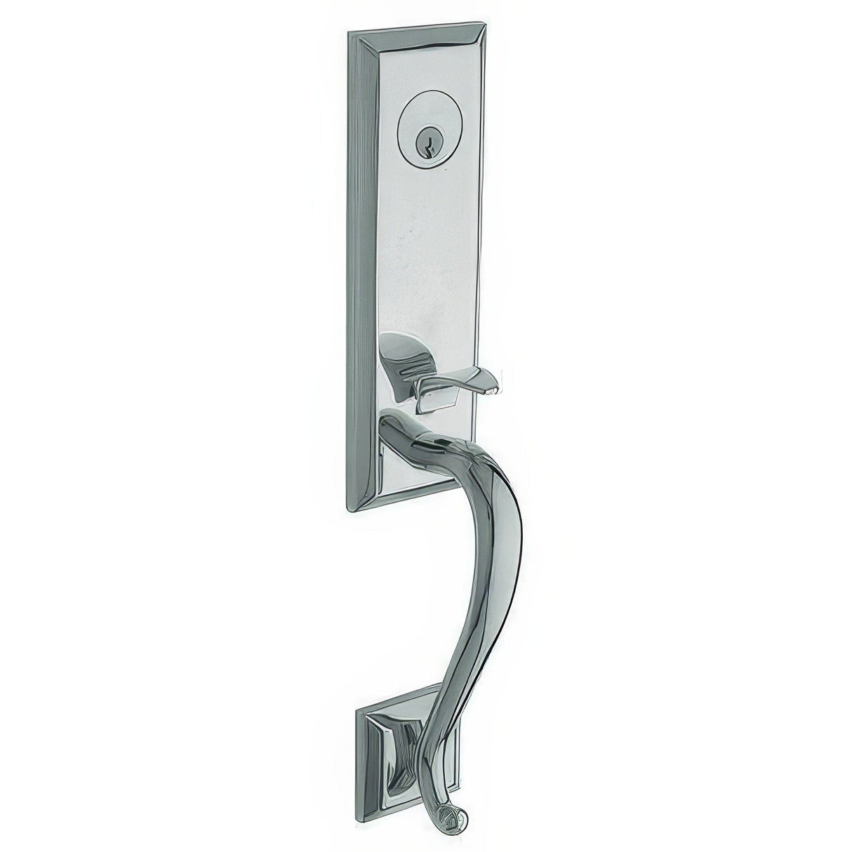 Baldwin 85355260LENT polished chrome single cylinder handleset