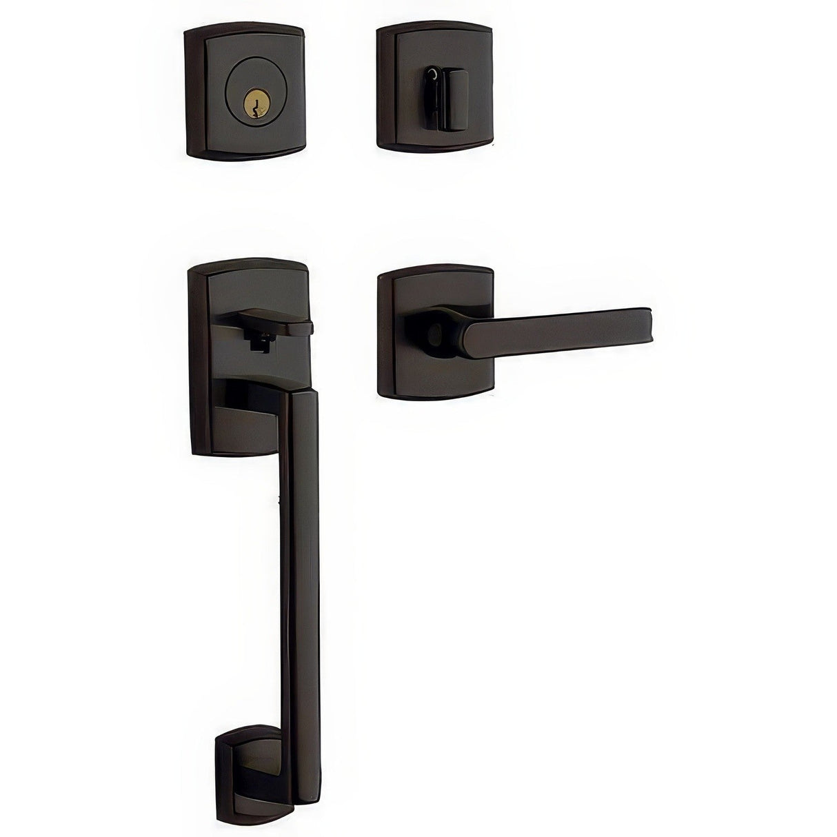 Baldwin 85386102RFD oil rubbed bronze dummy handleset