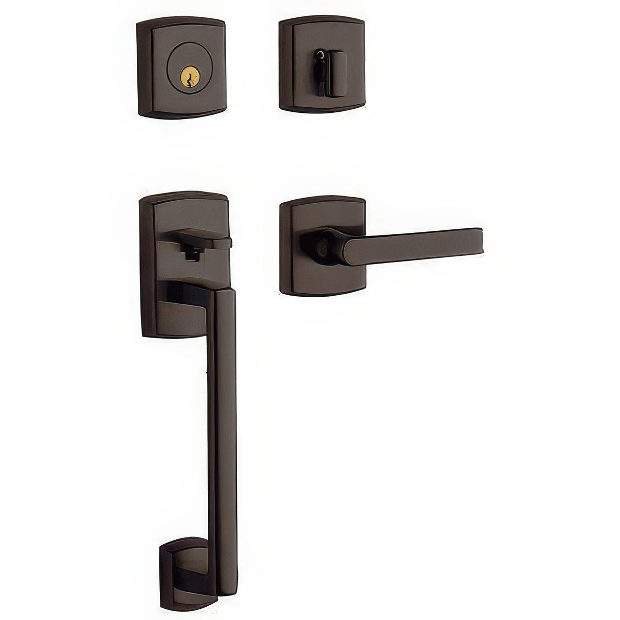 Baldwin 85386112LFD venetian bronze dummy handleset