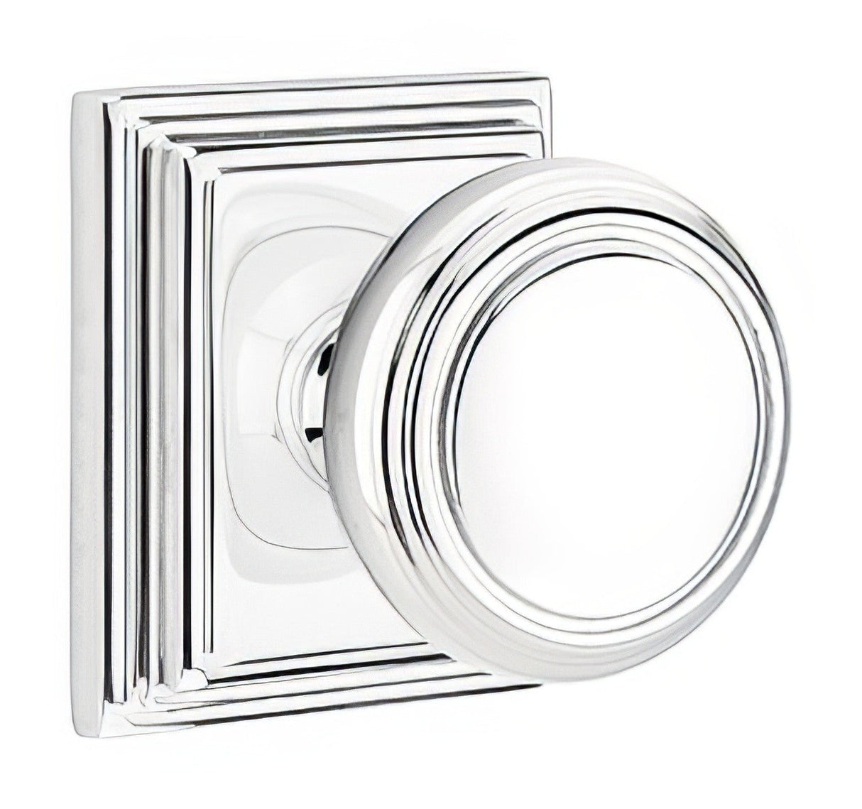 Emtek 8561NWUS26 polished chrome dummy door knob
