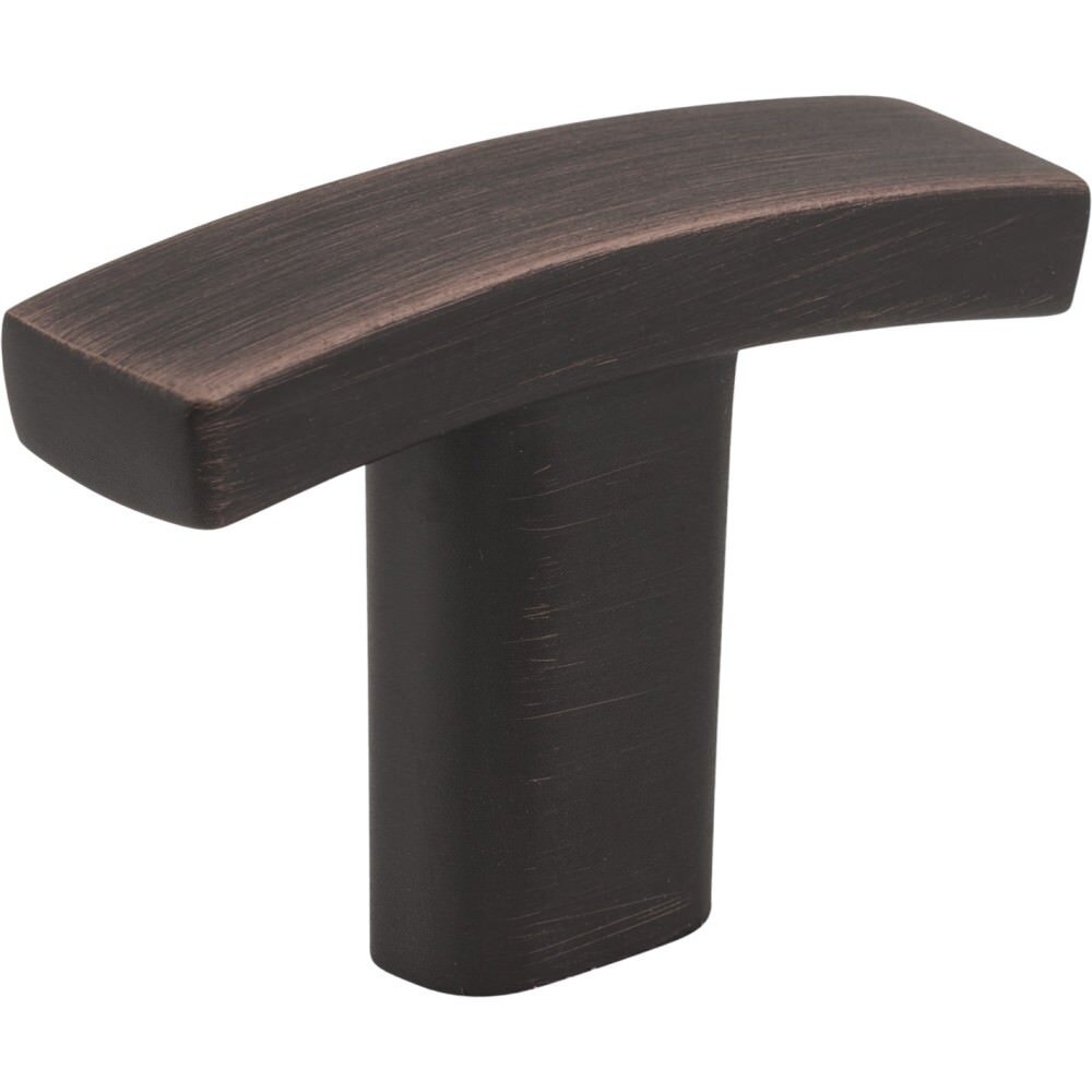 Elements 859T-DBAC Thatcher cabinet knob in satin stainless, additional view