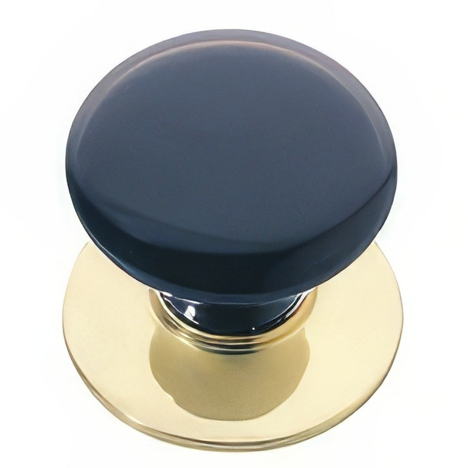 Emtek 86033US3 polished brass cabinet knob