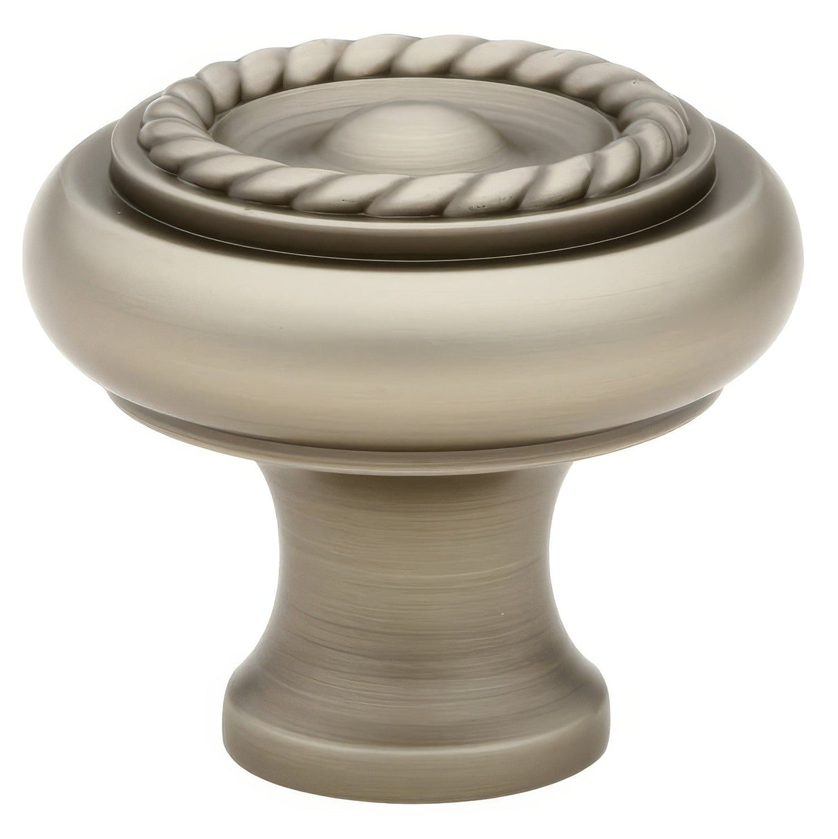 Emtek Rope 1" Solid Brass Cabinet Knob