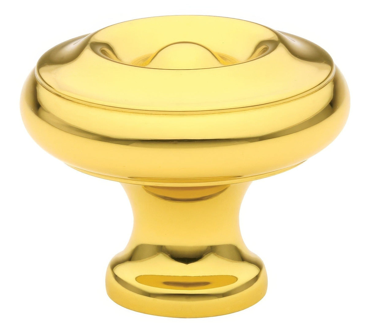 Emtek 86115US3 polished brass cabinet knob