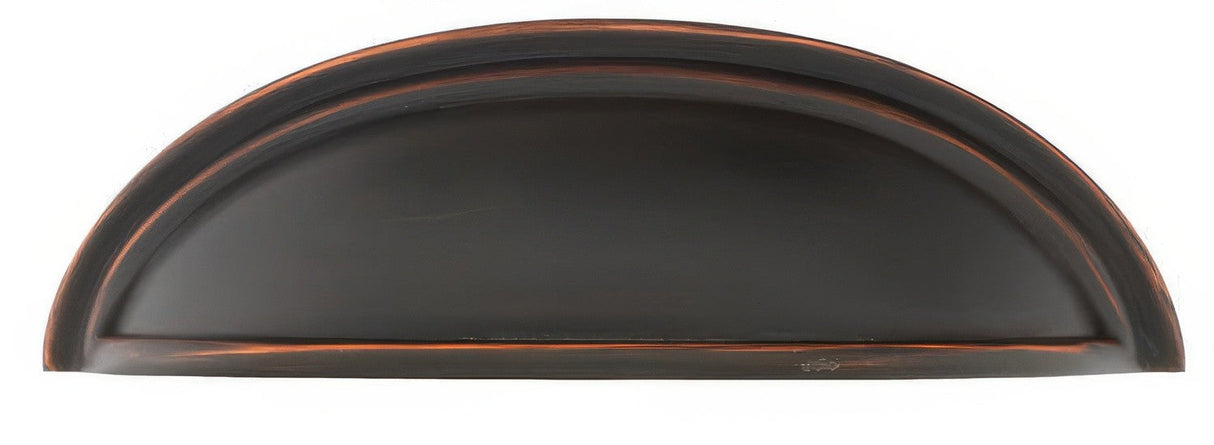 Emtek 86123US10B Classic Brass cup pull in satin stainless, additional view